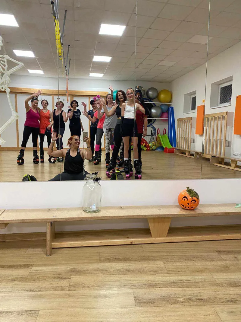 31. 10. 2024 Halloween kangoo jumping v Domečku