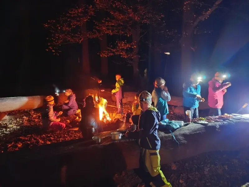 2. - 3. 11. 2024 Nocování v Brdech I.