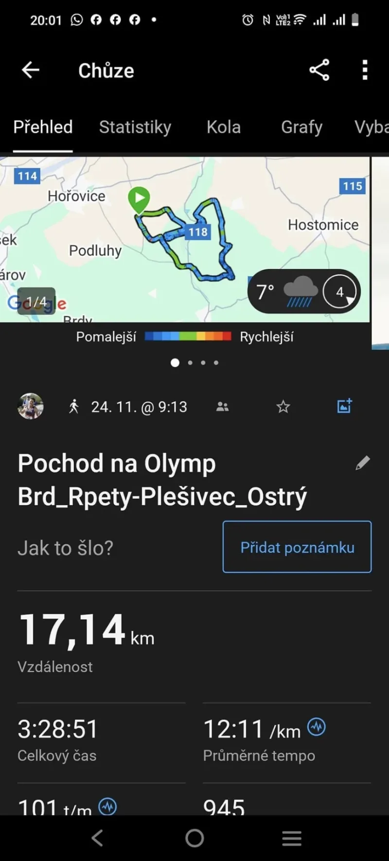 24. 11. 2024 2. ročník Pochodu na Olymp Brd