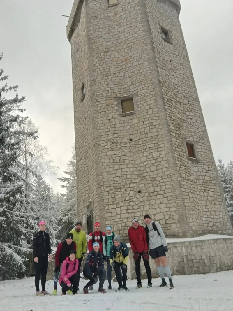 15. 12. 2024 Běhovýlet z Jinec na Studený vrch