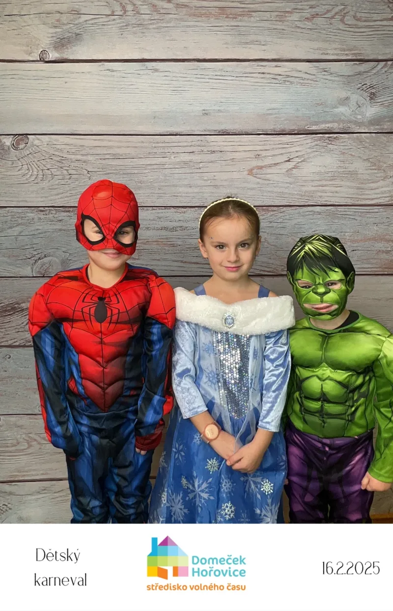 16. 2. 2025 Dětský karneval