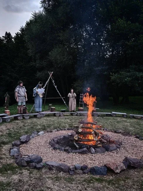 19. - 31. 7. 2. běh LT Zbirožský potok - První lidé
