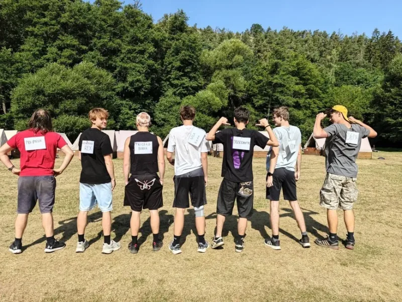 19. - 31. 7. 2. běh LT Zbirožský potok - První lidé