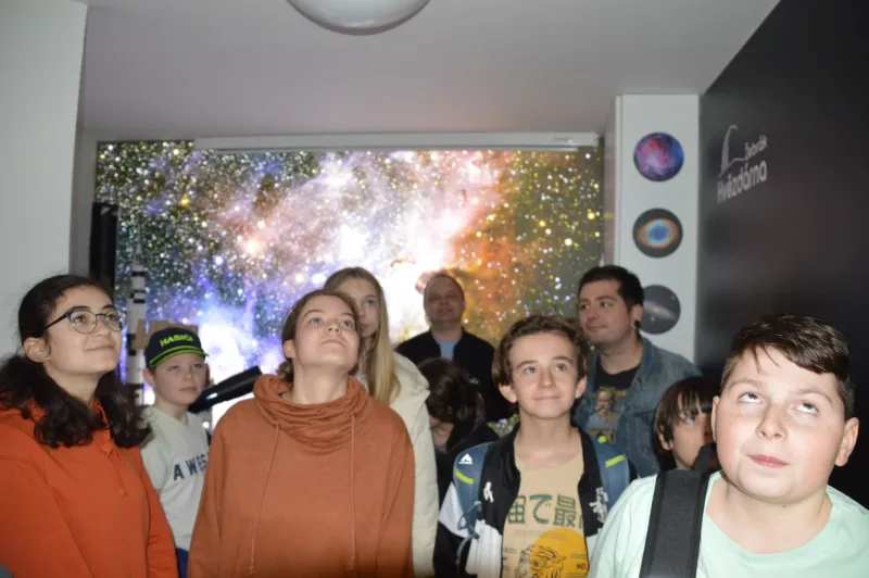 5. 4. 2024 Mladí historici na hvězdárně Žebrák