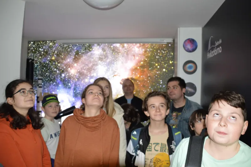 5. 4. 2024 Mladí historici na hvězdárně Žebrák