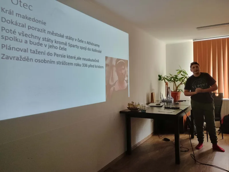 24. 5. 2024 Závěrečná dětská konference kroužku Mladý historik