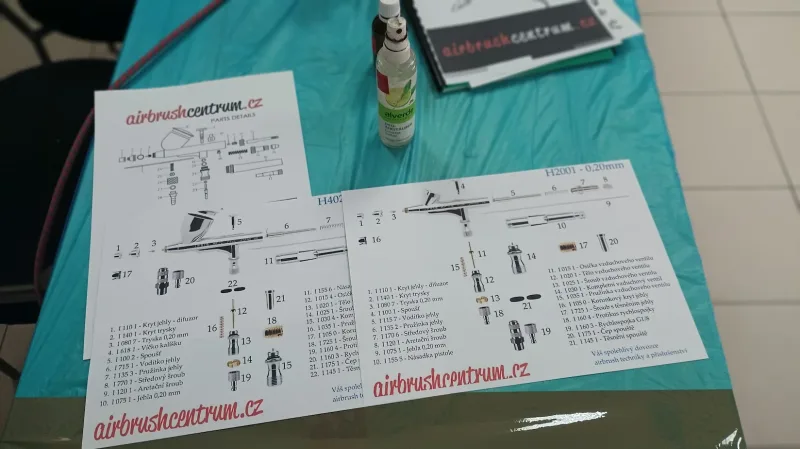 25. 5. 2024 školení Technika airbrush