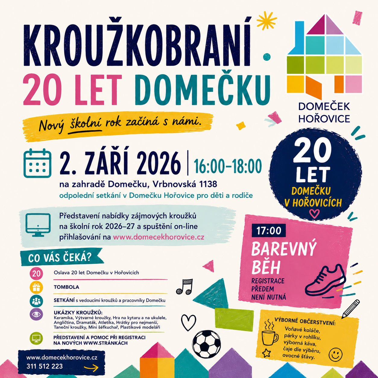 KROUŽKOBRANÍ - 20 let Domečku v Hořovicích