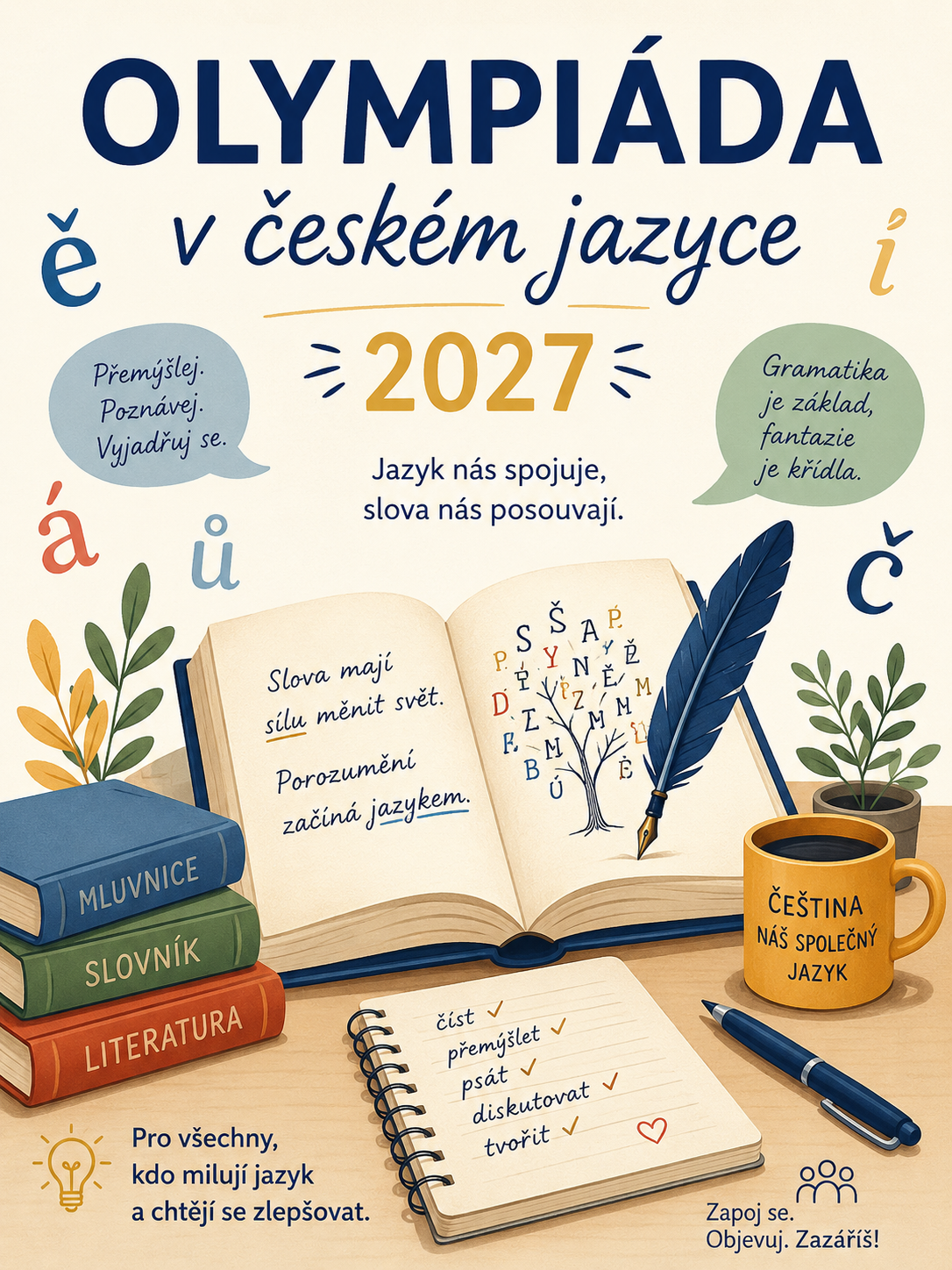 Olympiáda v českém jazyce, I. + II. kategorie